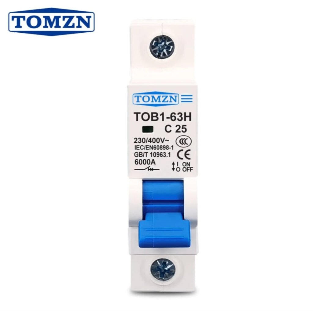 TOMZN 1-Pole AC MCB Circuit Breaker